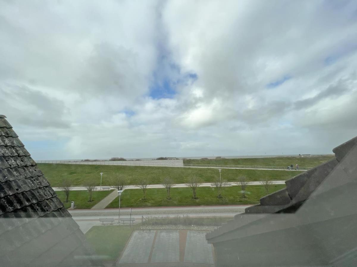 Deichblick 6 In Norddeich- Urlaub Mit Meerblick Am Strand Norden Exterior foto